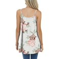 thumbnail image 5 of Womens Summer Adjustable Spaghetti Strap Scoop Neck Tank Tops - Loose Fit Camisole Sleeveless Cami Top, 5 of 5