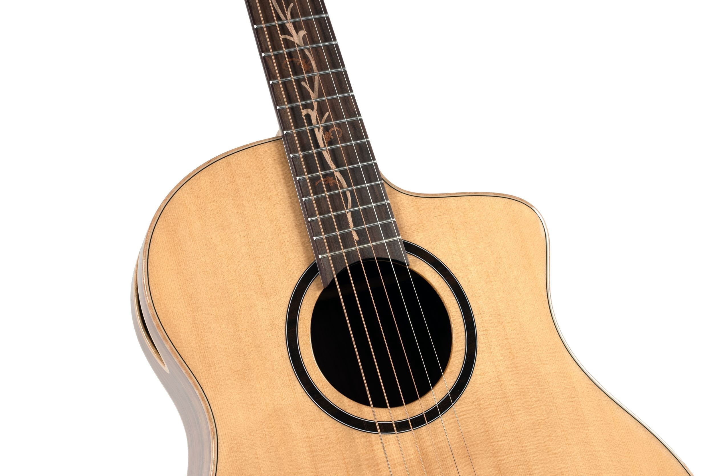 Washburn Bella Tono Suprema SC40SCE Acoustic-Electric Guitar - Natural Gloss
