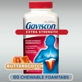thumbnail image 2 of Tabletas antiácidas Gaviscon Extra Strength Butterscotch 60, 2 of 7