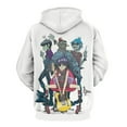 thumbnail image 3 of Gorillaz Casual Pullover Hoodie Unisex Hooded Sweatshirt Novelty 3D Graphic Long Sleeve Sweater with Pocket 3XL, 3 of 8
