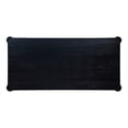 thumbnail image 5 of Moe's Home Collection Post Dining Table Large Oak Black, 5 of 6