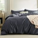 thumbnail image 1 of Juego de fundas de edredón Bedsure Cooling Queen Size, gris oscuro, 1 of 9