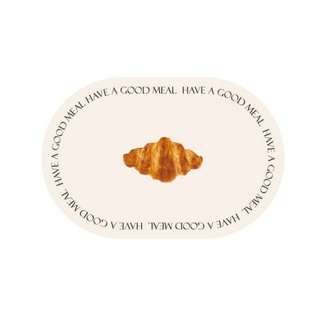 

Food Mat Heat Insulation Pad PU Leather Material Easy to Clean for Kitchen Table Room Decoration
