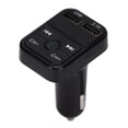 thumbnail image 2 of Transmisor FM Bluetooth 5.0 para coche, adaptador de radio FM inalámbrico, reproductor MP3 con cargador rápido USB dual para iOS, 2 of 14