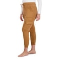 thumbnail image 2 of BEARPAW Women's Micro Fleece Lounge Drawstring Cargo Joggers with Pockets Sweatpants, 2 of 4