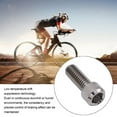 thumbnail image 3 of 4 Pcs Bikes Disk Brake Caliper Screw, M6x16mm Ti Alloy Cycling Brake Clamp Fixing Bolt Replacement, 3 of 7