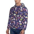 thumbnail image 2 of Hoodies for Men - summer Cute starwberry ice cream Long Sleeve Comfrt Men'S Fashion Hoodies & Sweatshirts, Sweatshirts for Men Hoodies Pullover Clothing Clothes with Pouch, 2 of 7