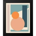 thumbnail image 2 of Medley, Elizabeth 20x24 Black Modern Framed Museum Art Print Titled - Papercut Abstract II, 2 of 5