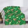 thumbnail image 3 of Yiaed Leopard Print Print Blanket Throw Blanket Soft Cozy Flannel Blanket for Home Bed Sofa Couch Chair-40"x30", 3 of 6