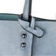 thumbnail image 4 of Womens Soft PU Leather Handbags Large Capacity Retro Vintage Top-Handle Casual Tote Shoulder Bags, Tote Bag Handbags for Women (Blue), 4 of 5
