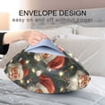thumbnail image 5 of Ryvnso Satin Pillowcase Santa Claus Christmas Lights Pillow Cases Standard Size 26x20in, 5 of 6