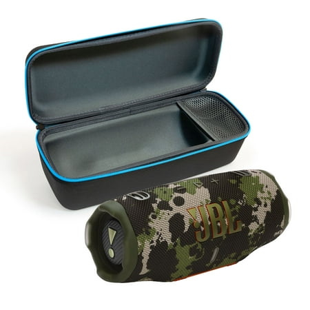 JBL CHARGE 6 Bluetooth Speaker & divvi! Premium Hard Case Bundle - Squad