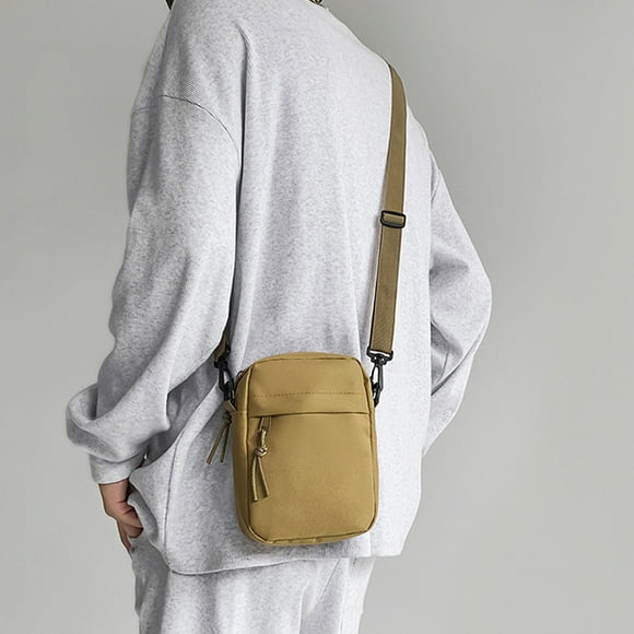 Storage Bag Storage Organizer Sling Bag Crossbody Chest Shoulder Water T Sling Purse One Strap Travel Bag For Men Women Boys With Earphone Hole