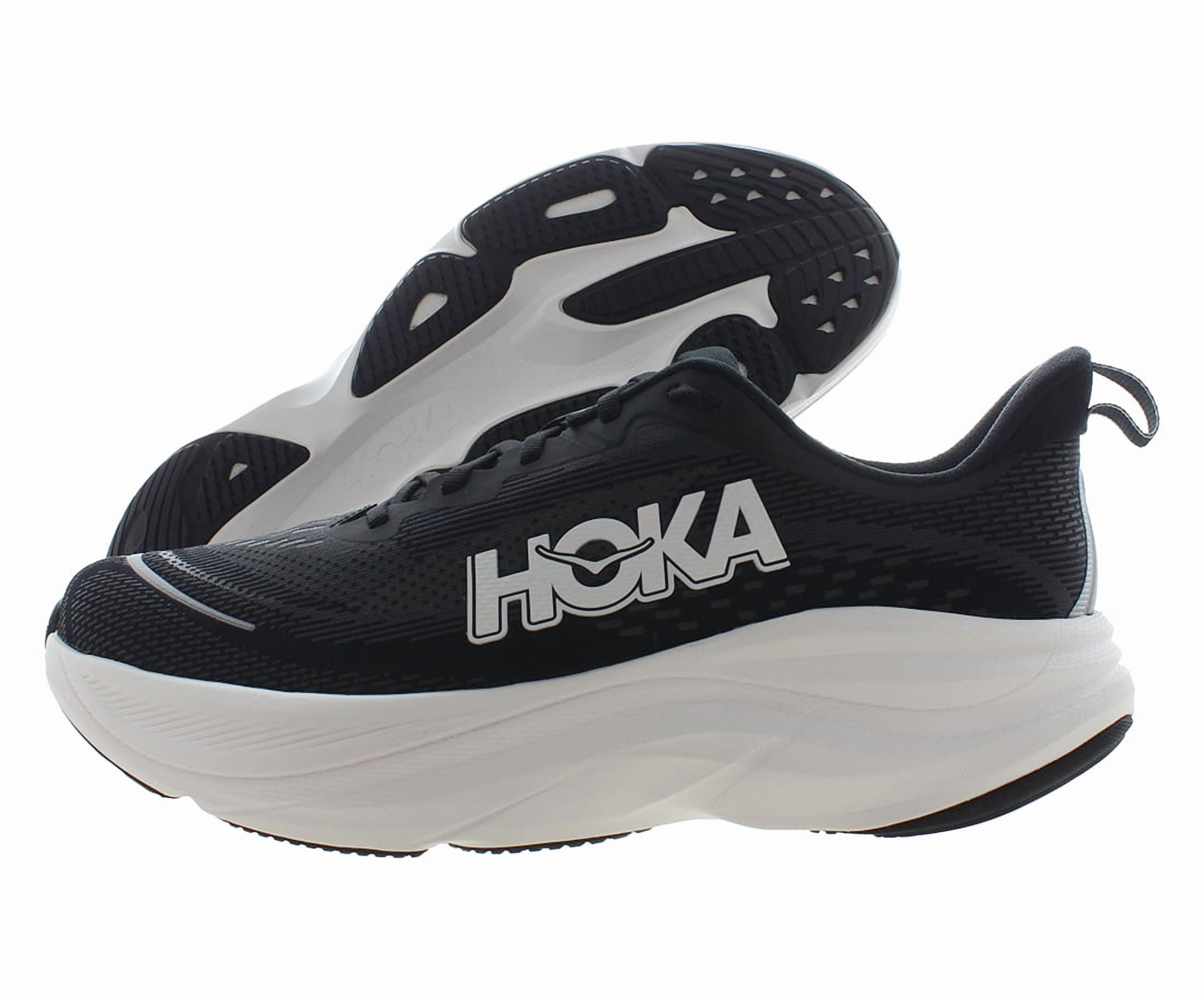 HOKA Mach 6 Men’s 12.5 2E Wide Black White Running Shoes EUC Hoka Mach 6 (Men main image 2