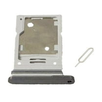 LEEKUANGSU for Samsung Galaxy S9 Plus Sim Card Tray Micro SD Holder Container Replacement Part Black