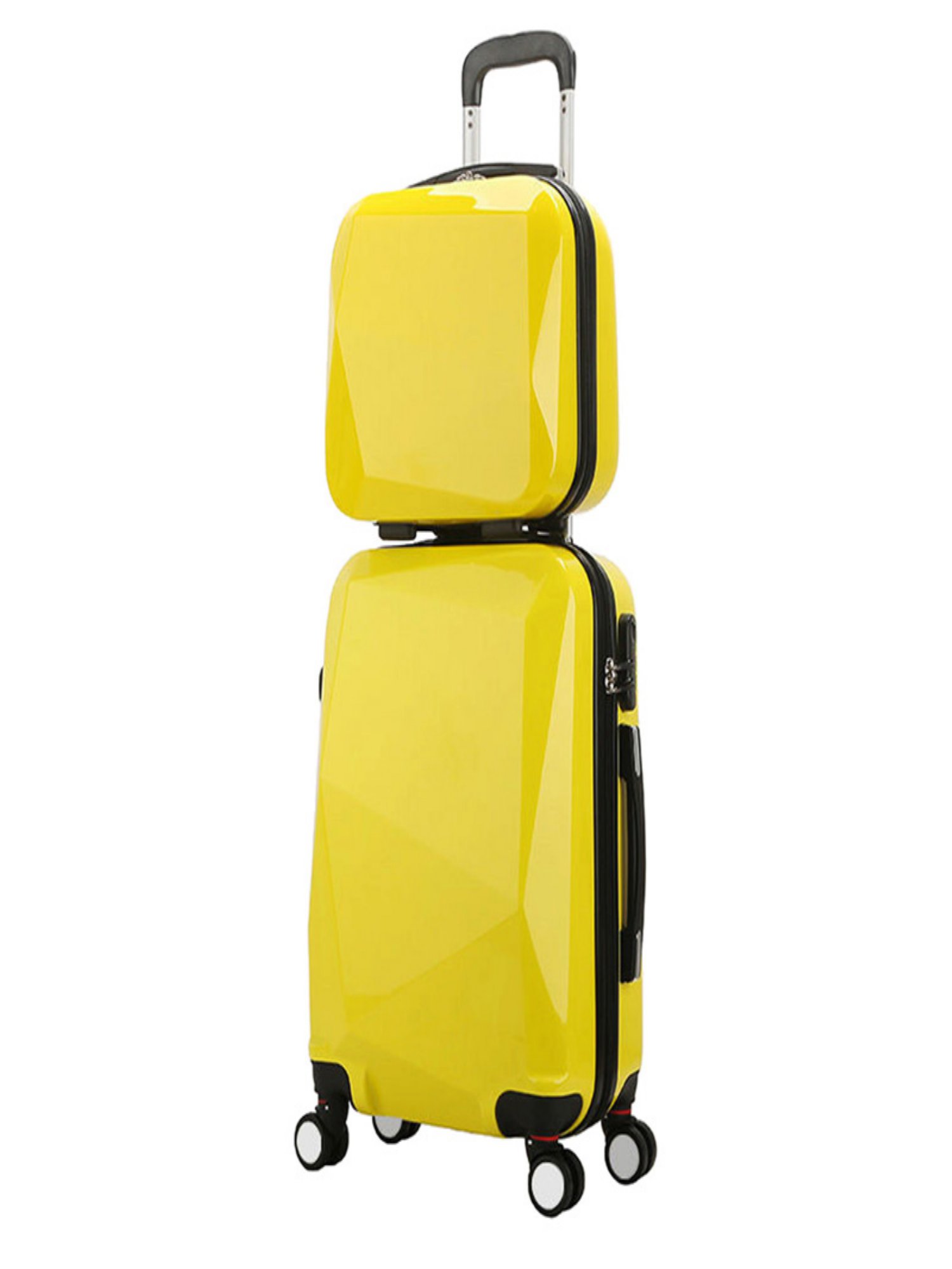Diamond 2 Piece CarryOn Spinner Luggage Set