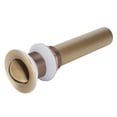thumbnail image 1 of Drain Stopper, Vessel Sink Drain Drainage Assembly  For Kitchen Wash Basin For Bathroom Flap Without Hole, 1 of 8