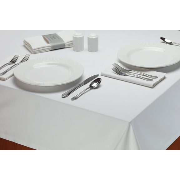 DII Restaurant Quality Kitchen Tablecloth, 60"x84", 100% Cotton, Multiple Sizes