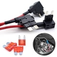 thumbnail image 6 of 3 Pack 12V Car Add-A-Circuit Fuse Tap Adapter Mini ATM APM Blade Fuse Holder Kit, 6 of 6