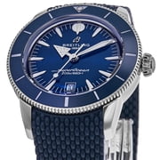 Breitling Superocean Heritage B31 Automatic 42 Blue Dial Rubber Strap Men's Watch AB3111161C1S1