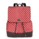 thumbnail image 1 of Disketp Red Polka Dot Mochila de Cuero para Mujer, Bolso de Espalda Antirrobo con Estilo para Viaje, Trabajo y Uso Diario, 1 of 4