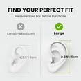 thumbnail image 2 of Avantree Resolve (Large) – USB-C Wired Open-Ear Earbuds w/Mic & Over-Ear Hook, 2 of 6