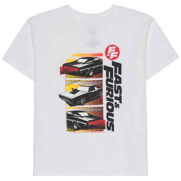 Fast & Furious - Fast & Furious Charged Up Boys' Short Sleeve Graphic T-Shirt
