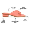 thumbnail image 5 of Journee Womens Mina Flip Flop Flat Sandals, 5 of 7