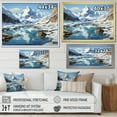 thumbnail image 4 of Designart "Reflecting on the Arctic Glacier" Landscapes Floater Framed Wall Decor, 4 of 7