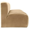 thumbnail image 5 of Meridian Furniture Arc Camel Velvet Modular Sectional, 5 of 10