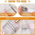 thumbnail image 4 of 4Rolls Crystal Rhinestone Ribbon Shiny Rhinestone Ribbon Resin Diamond Ribbon Self-Adhesive Diamond Bling Ribbon for Arts Crafts DIY Party Decor, 4 of 7