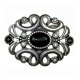 thumbnail image 1 of Antique Vintage Black Onyx Turquoise Western Cowboy Belt Buckle Bohemian # 3 Sunnimix Hebilla de cinturón, 1 of 4