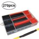 thumbnail image 1 of 270 piezas de tubos termorretráctiles, tubos termorretráctiles impermeables para aislamiento eléctrico de 45 mm/90 mm de longitud, relación de contracción: 3: 1, tubo termorretráctil, 1 of 2