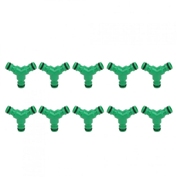 3 Way Coupling Y Connector, Hose Connector, Plastic Material For Green