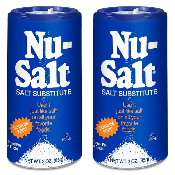 In The Raw Nu-Salt Salt Substitute - Unflavored Granules - 2 Pack, 3 oz