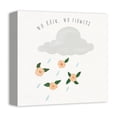 thumbnail image 2 of Creative Products No Rain No Flowers Cloud 12x12 Canvas Wall Art, 2 of 5