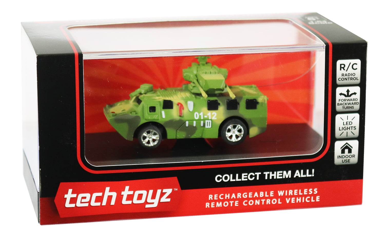 Tech Toyz Rechargeable Wireless Remote Control Vehicle Trucks, 1:64 Scale - Walmart.com
