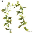 thumbnail image 2 of Shenmeida Fake Vines for Hanging Decor Artificial Greenery Garland Fake Leaf Vines Hanging Plants Greenery Wall Backdrop for Home Bedroom Wedding Decoration Jungle Theme Party Supplies, 2 of 7