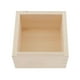 thumbnail image 5 of Estuche de almacenamiento de madera maciza, organizador, porta joyas, suministros para manualidades, Burlywood 1, 5 of 9