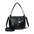 thumbnail image 4 of 3xHobo Bolso Para Mujer Cuero PU Casual Gran Capacidad Bolso Bandolera Ligero Negro, 4 of 8