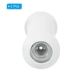 thumbnail image 3 of Uxcell 1/2" 2 Pcs Door Viewer Peephole Copper Privacy Door Viewer for Security Home White, 3 of 7