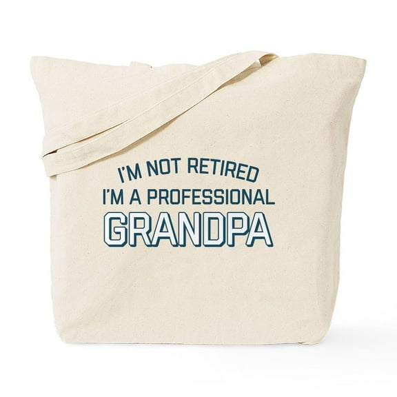 CafePress - Professional Grandpa Tote Bag - Unisex Canvas Tote Bag, Beige, 1-Piece