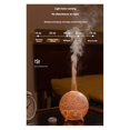 thumbnail image 1 of Humidificador de Aire Ultrasónico Planet Air de 200 Ml, Difusor de Aromaterapia con Llama de 7 Colores y USB, Llama Agrietada Colorida A, 1 of 5