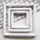 thumbnail image 3 of Bordado Hoop Handhold Square Marcos de punto de cruz Punto de aguja de acolchado Pintura de seda Puntotear Hoops Soporte de DIY Kit Herramientas 6x6 Inevent HA012417-01, 3 of 7