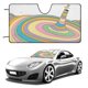 thumbnail image 1 of ¡Oh, los Lugares a los que Irás! Parasol para Parabrisas Delantero Protector Plegable, Visera Solar para Auto Bloquea Rayos UV Mantiene tu Vehículo Fresco 130cm*70cm, 1 of 6