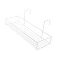thumbnail image 3 of Tnarru Cubicle Hanging Basket for Office Plant Railing Shelf for Porch Fence Garden Single Layer White, 3 of 8