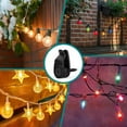 thumbnail image 7 of Shoreew 10Pcs Outdoor String Lights Clips High Stability Simple Installation Weatherproof Fairy Lights Cable Hanger Hooks, 7 of 7