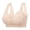 Beige, variant on HBlife Seamless Daisy Bra for Women, Front Closure Jelly Bras Soft,Post Surgery Mastectomy Recovery,No Underwire Bralettes