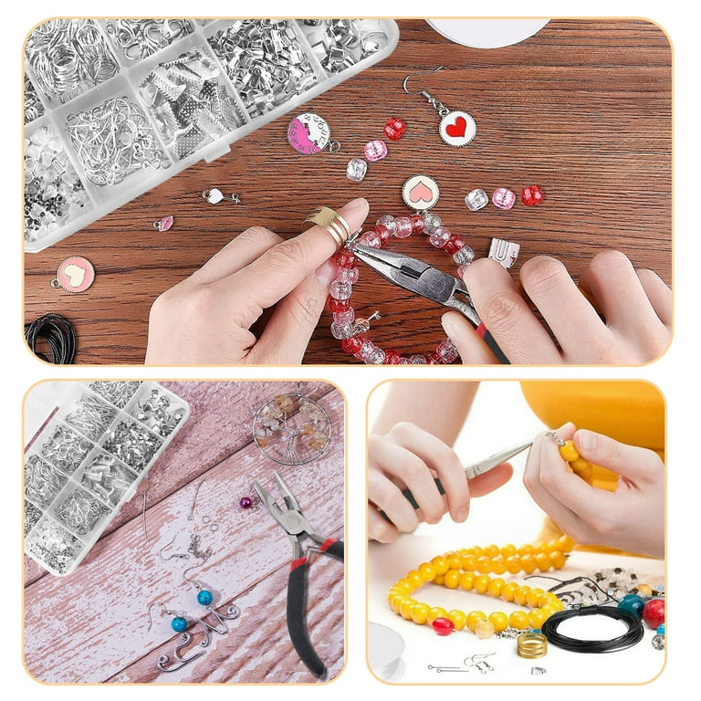 Yalumo Jewelry Making Kit, 905 Pcs Tools and Supplies, Beading