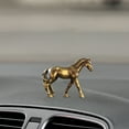 thumbnail image 5 of Horse Statue Decor - Hand Carved Copper Alloy, Aesthetic Upgrade, Housewarming Gift, Minimalist Style Desktop Ornament, 5 of 6